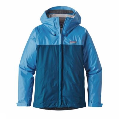 Chaquetas Patagonia Torrentshell Mujer Azules - Chile CFN760589